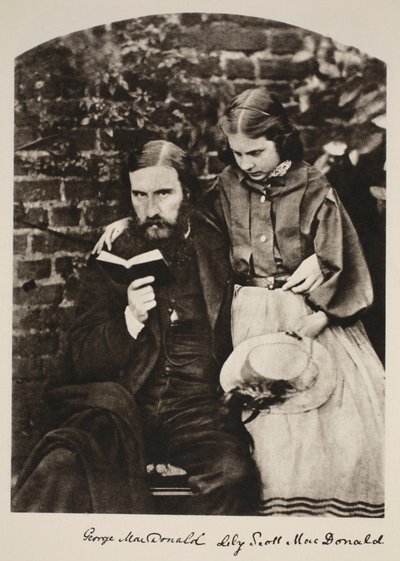 George MacDonald and His Daughter Lily, 14th October 1863 by Charles Lutwidge Dodgson